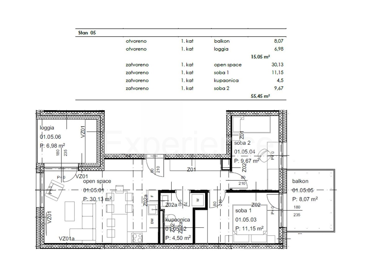 ISTRIA, Tar - appartamento in un nuovo edificio al 1.piano (con ascensore)