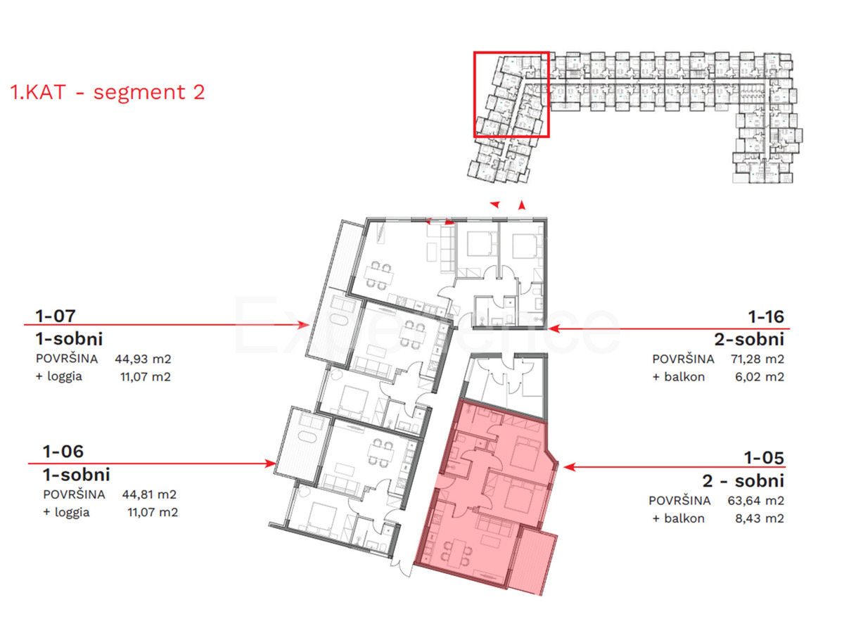 ISTRIA, Umago - appartamento in edificio di nuova costruzione, 1. piano, garage, ASCENSORE
