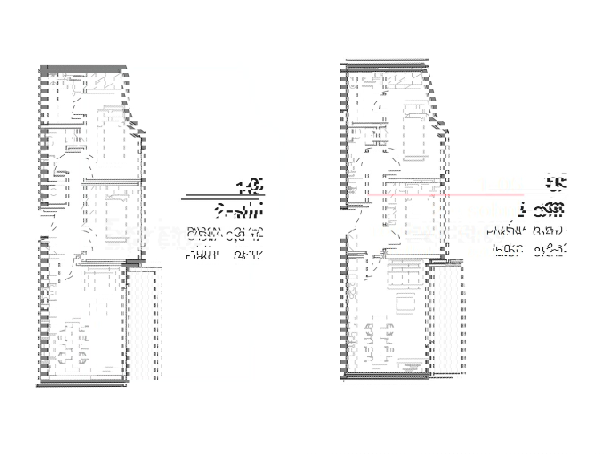 ISTRIA, Umago - appartamento in edificio di nuova costruzione, 1. piano, garage, ASCENSORE
