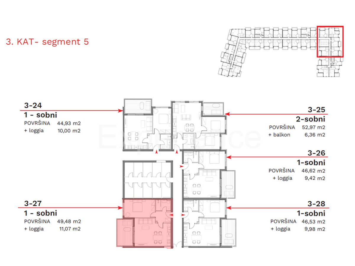 ISTRIA, Umago - appartamento in un nuovo edificio con spazioso balcone, 3. piano, ASCENSORE