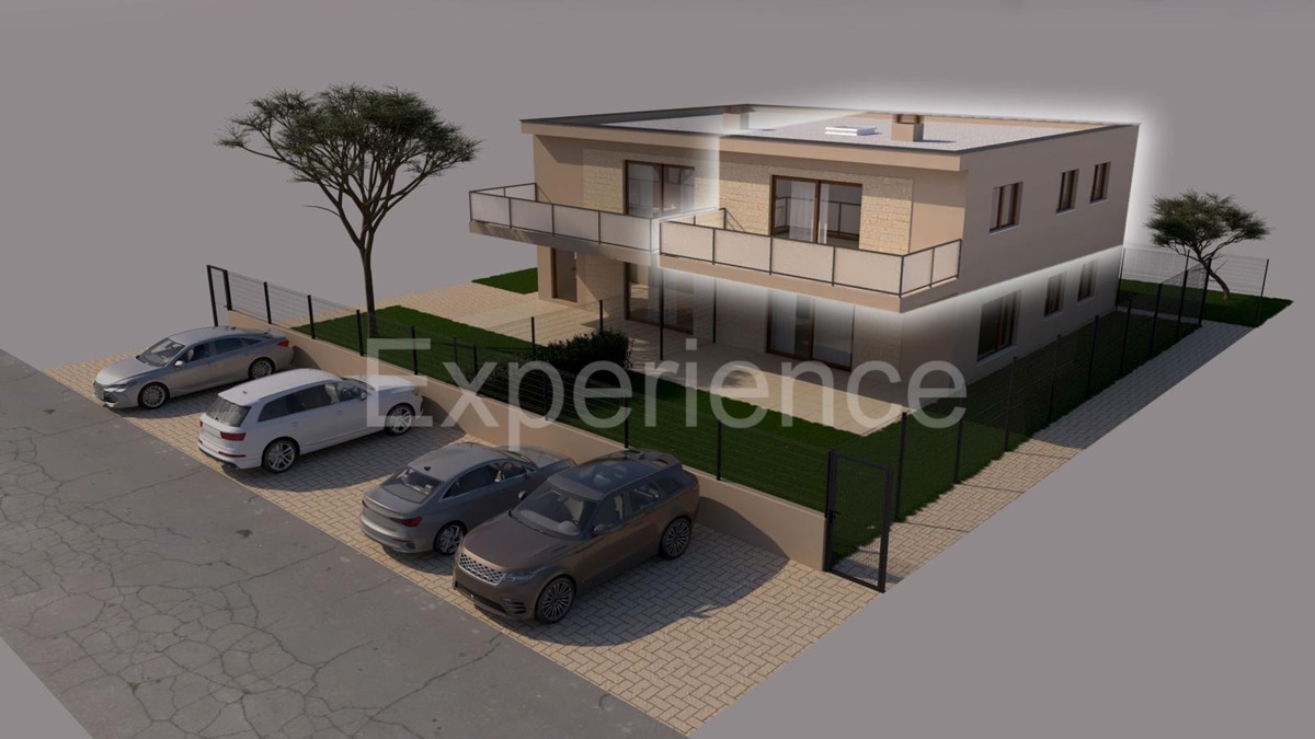 ISTRIA, Parenzo - cca. 2 km dal mare, appartamento con spaziosa terrazza (20 m²)