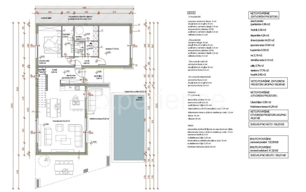 Zona di Visignano: terreno edificabile con fondamenta completate, VISTA PANORAMICA!