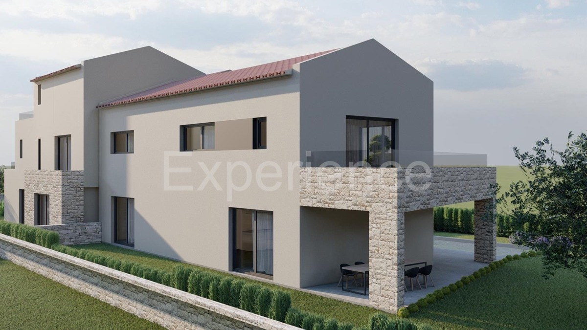 Zona di Visignano: terreno edificabile con fondamenta completate, VISTA PANORAMICA!