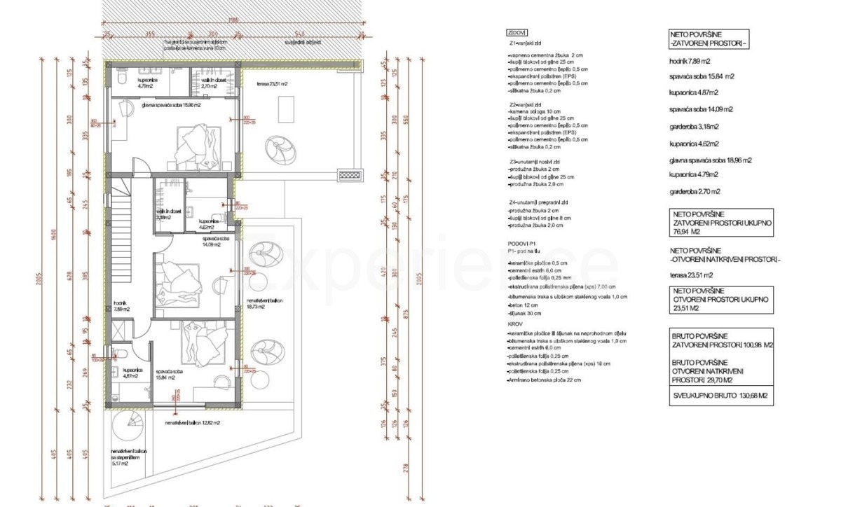 Zona di Visignano: terreno edificabile con fondamenta completate, VISTA PANORAMICA!