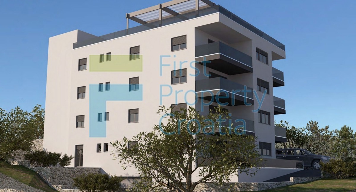 TG1570 – Moderno attico con garage, Čiovo, in vendita