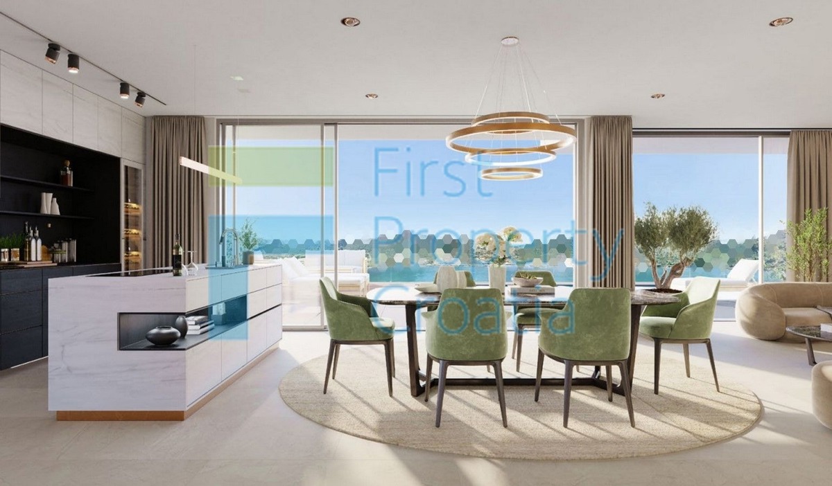 TG1712 - Luksuzne vile s pogledom na more, blizina Trogira, na prodaju