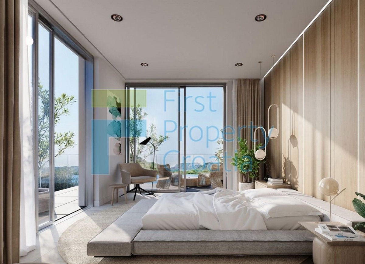 TG1712 - Luksuzne vile s pogledom na more, blizina Trogira, na prodaju