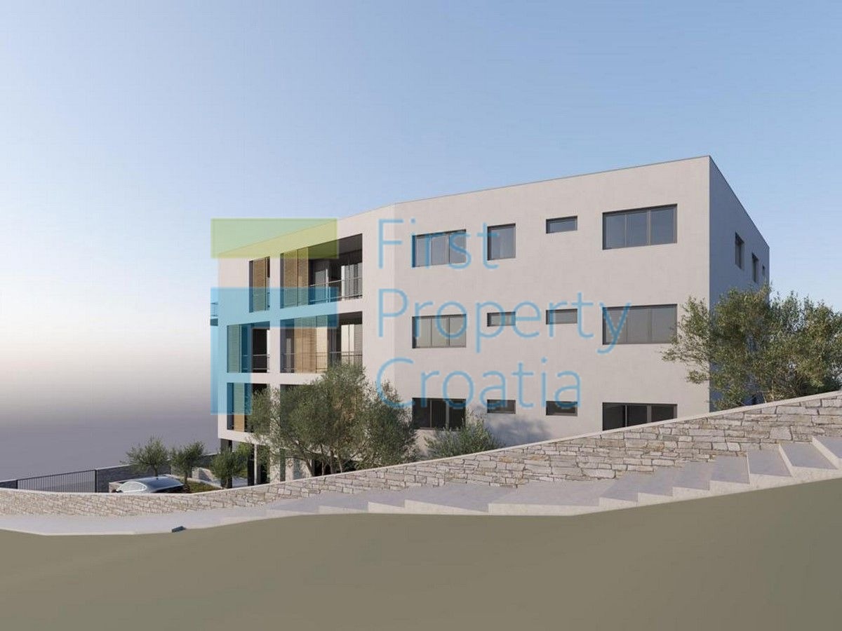 KO1684 - Appartamenti fronte mare con garage, Korčula, in vendita