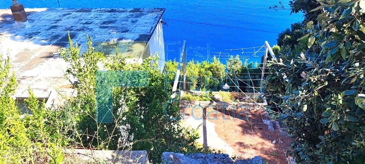 DU1674 – Casa fronte mare con sentiero per il mare, Mljet, in vendita