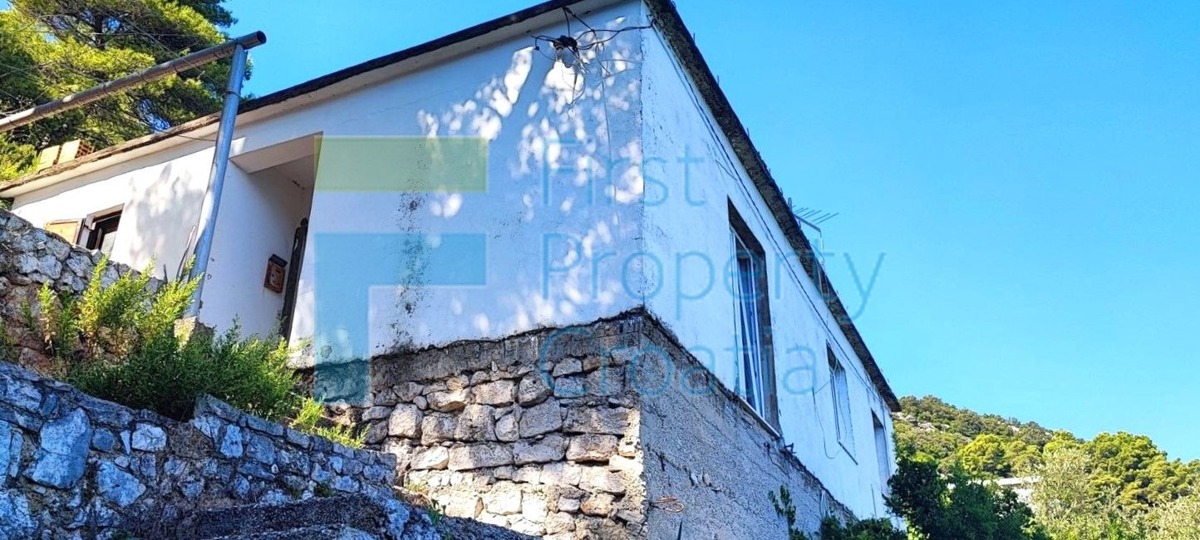 DU1674 – Casa fronte mare con sentiero per il mare, Mljet, in vendita