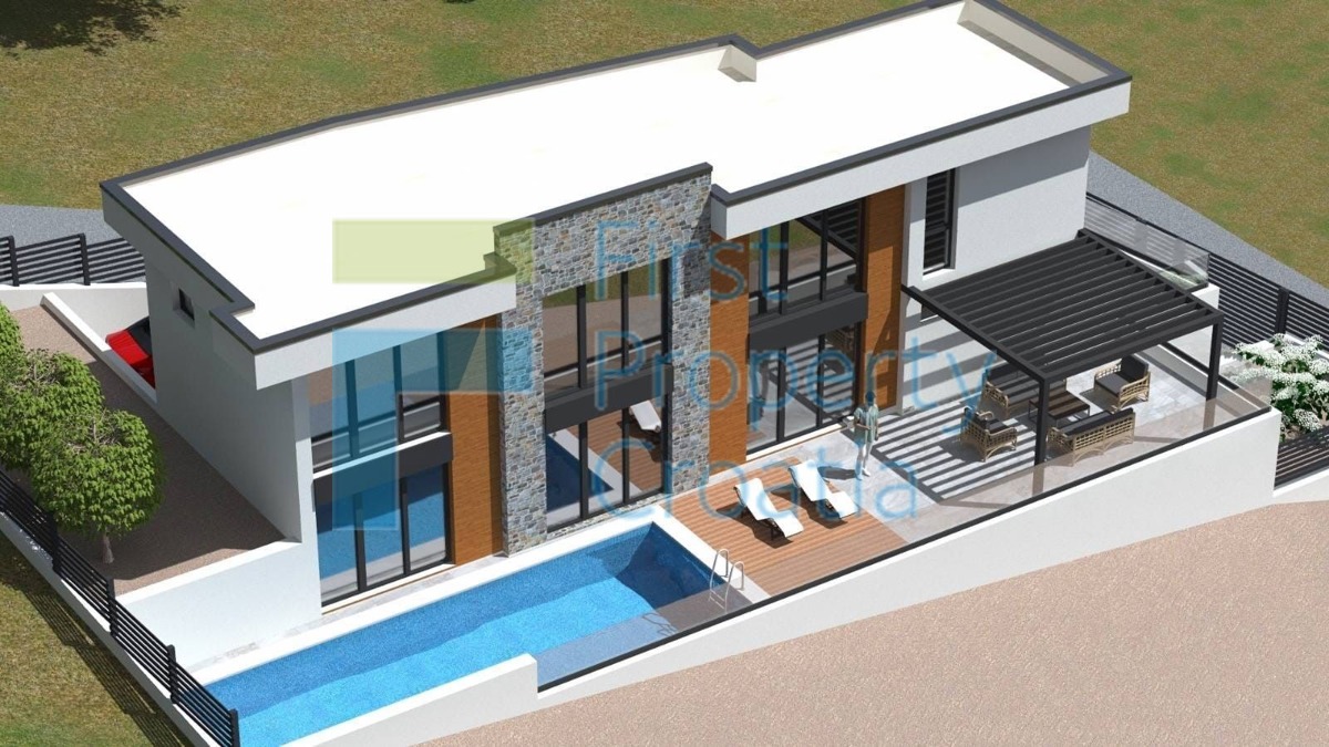 TG1550 - Villa con splendida vista sul mare, Čiovo, in vendita