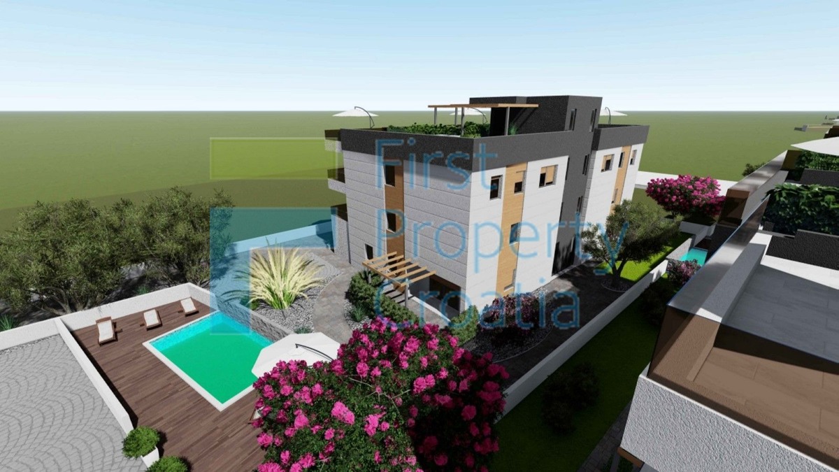 ZD1608 – Appartamenti situati a 110m dal mare, zona Zara, in vendita