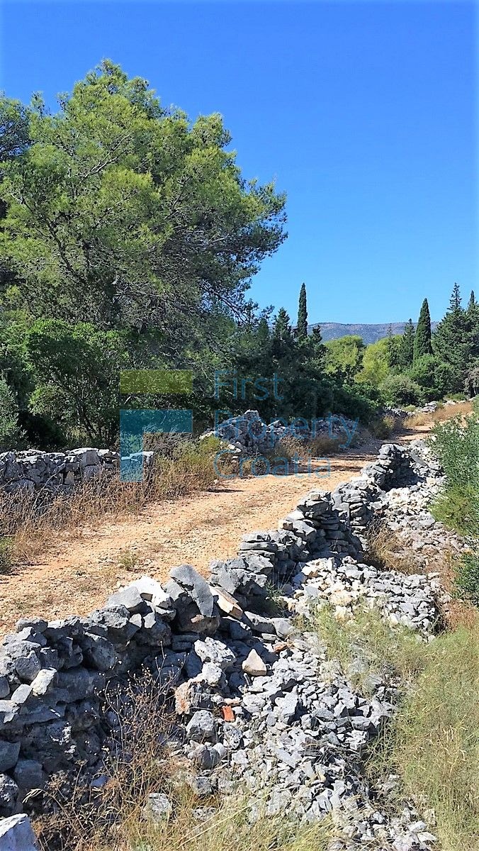 HV1671 - Terreno alla fine della zona di costruzione, Hvar, in vendita
