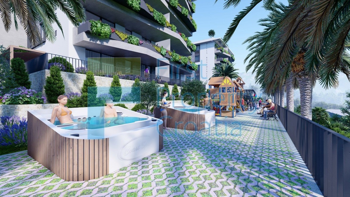 MA1659 – Appartamenti in un lussuoso complesso, Makarska, in vendita