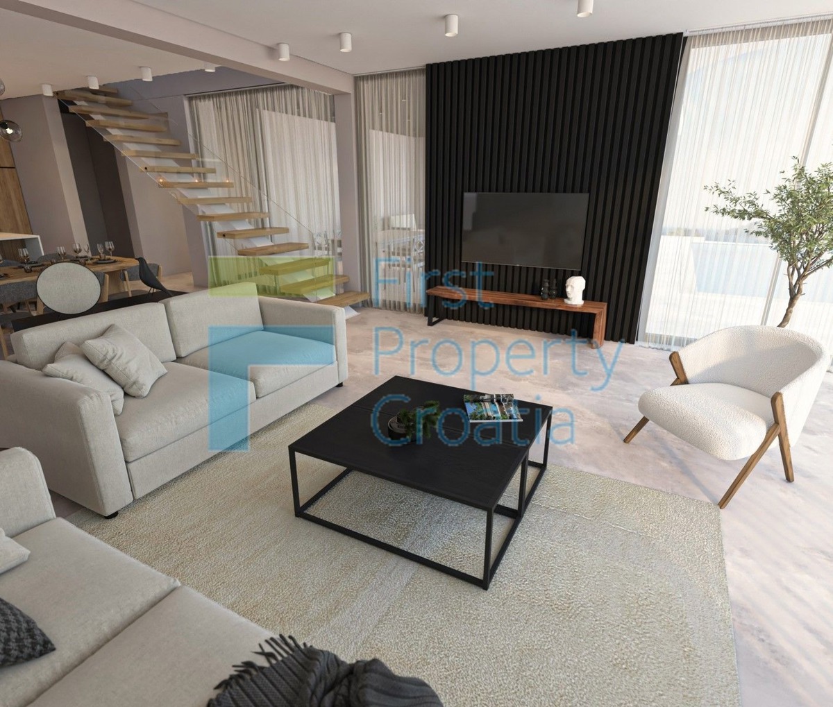 ZD1604 - Vila u blizini mora, u mjestu blizu Zadra, na prodaju