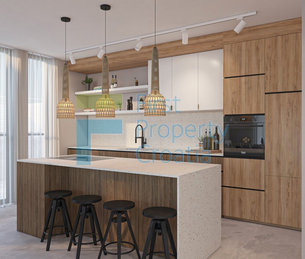 ZD1604 - Vila u blizini mora, u mjestu blizu Zadra, na prodaju