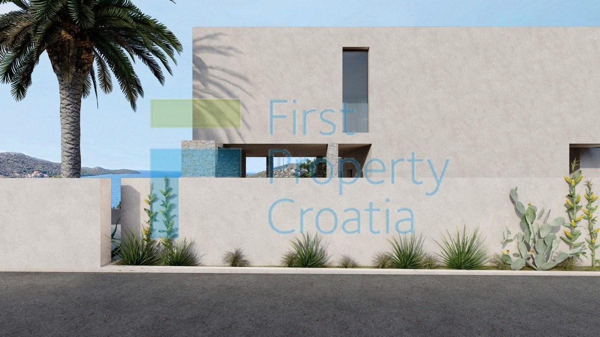 RG1719 - Villa 170m sopra la spiaggia, zona Rogoznica, in vendita