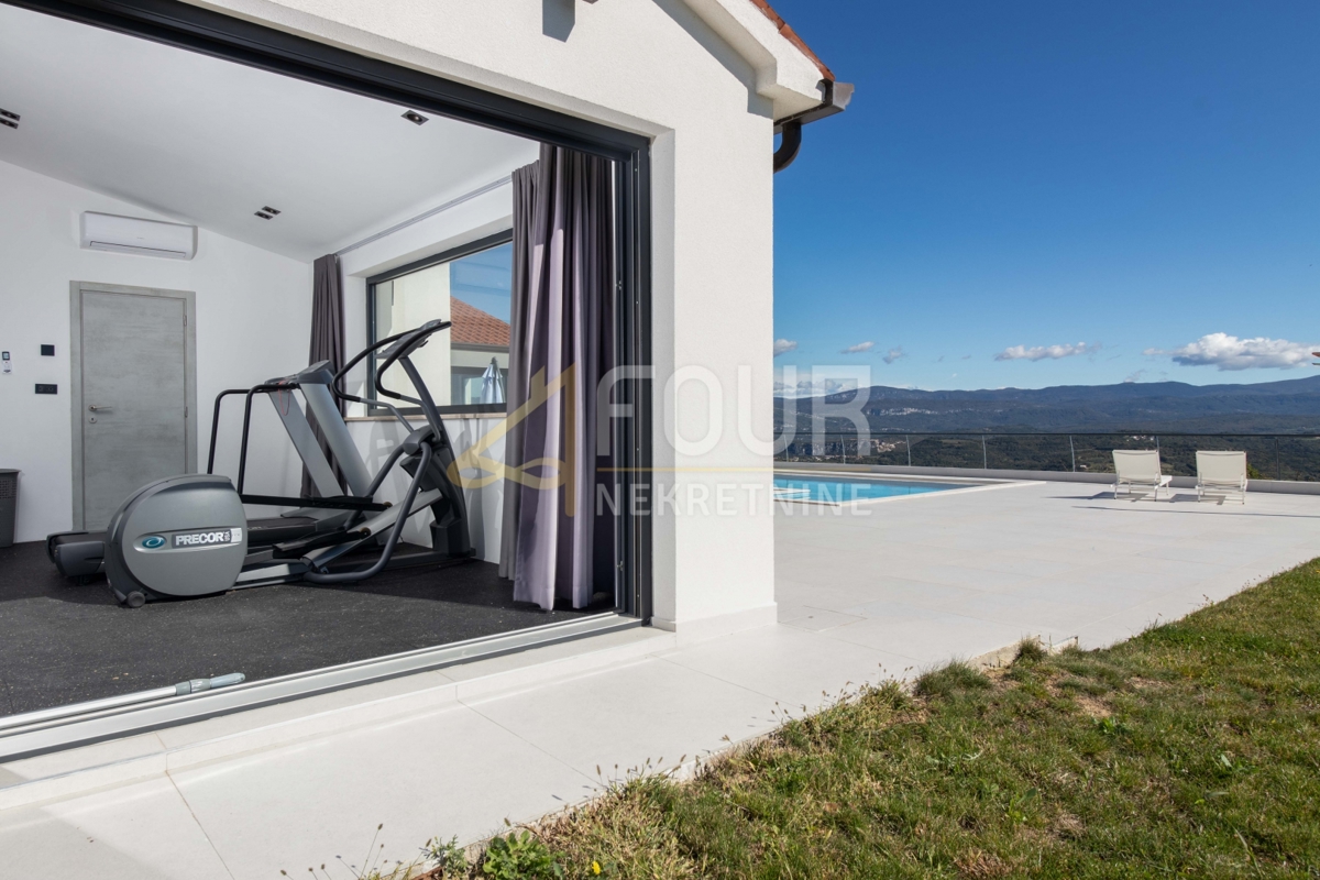 Istria, Buzet, villa di lusso con piscina