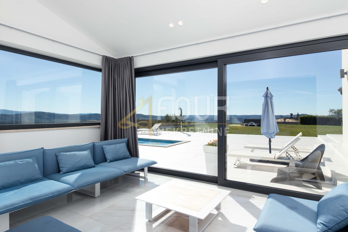 Istria, Buzet, villa di lusso con piscina