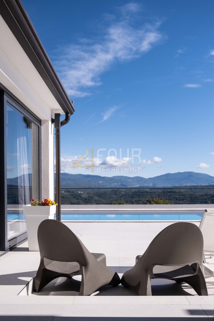 Istria, Buzet, villa di lusso con piscina