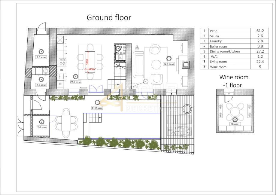 Kaštelir, Kaštelir-Labinci, 183m2