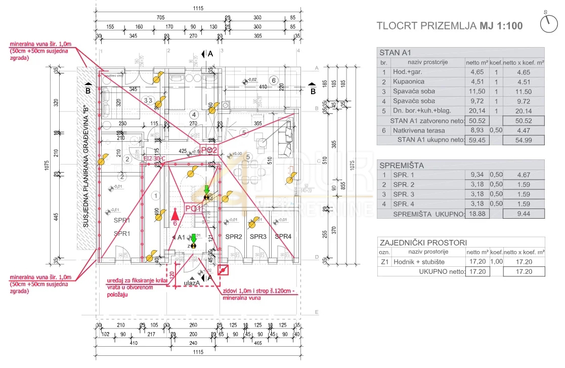 Štinjan, Pula, 54,99m2