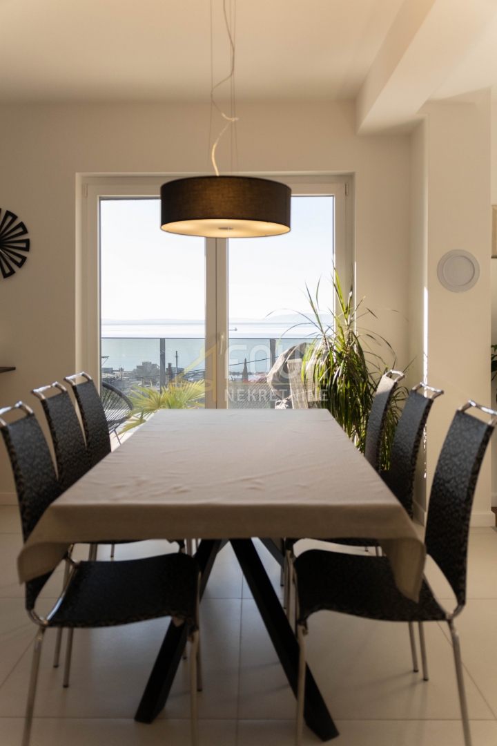 fiume, Turnić, 3s+db, 114.75m2, terrazza, vista sul mare