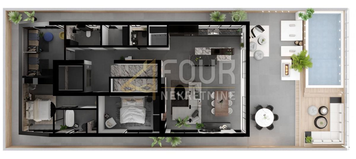 Volosko, Opatija, 178,98m2