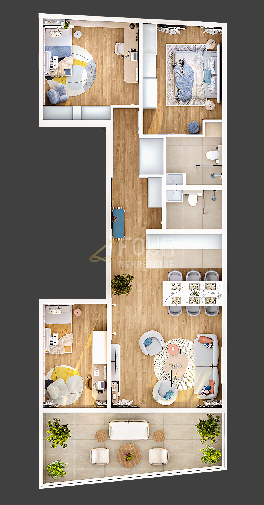 Kantrida, Rijeka, 107,77m2