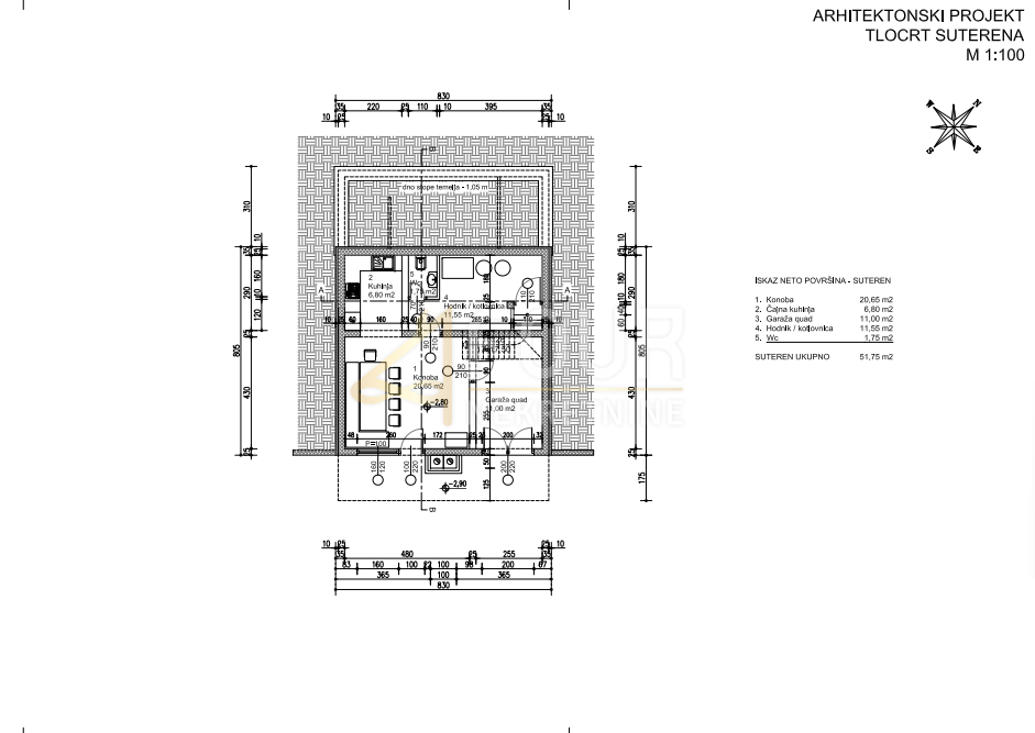 Stari Laz, Ravna Gora, 1.071m2
