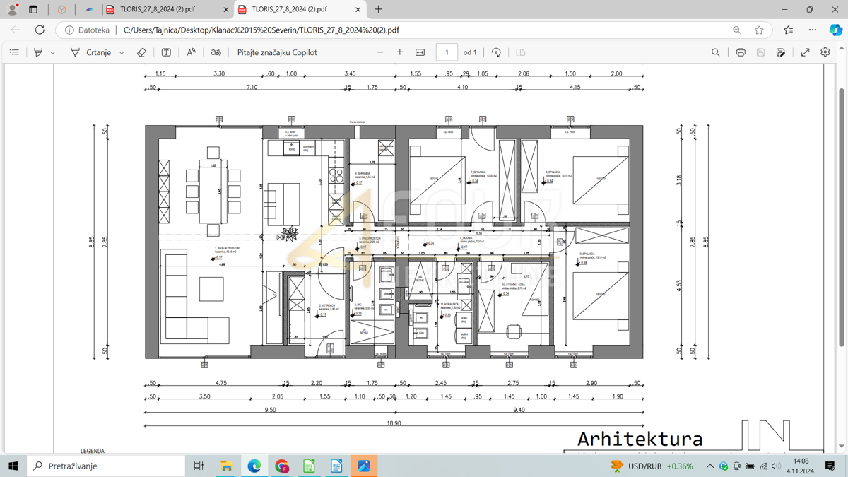 Severin na Kupi, Vrbovsko, 250m2