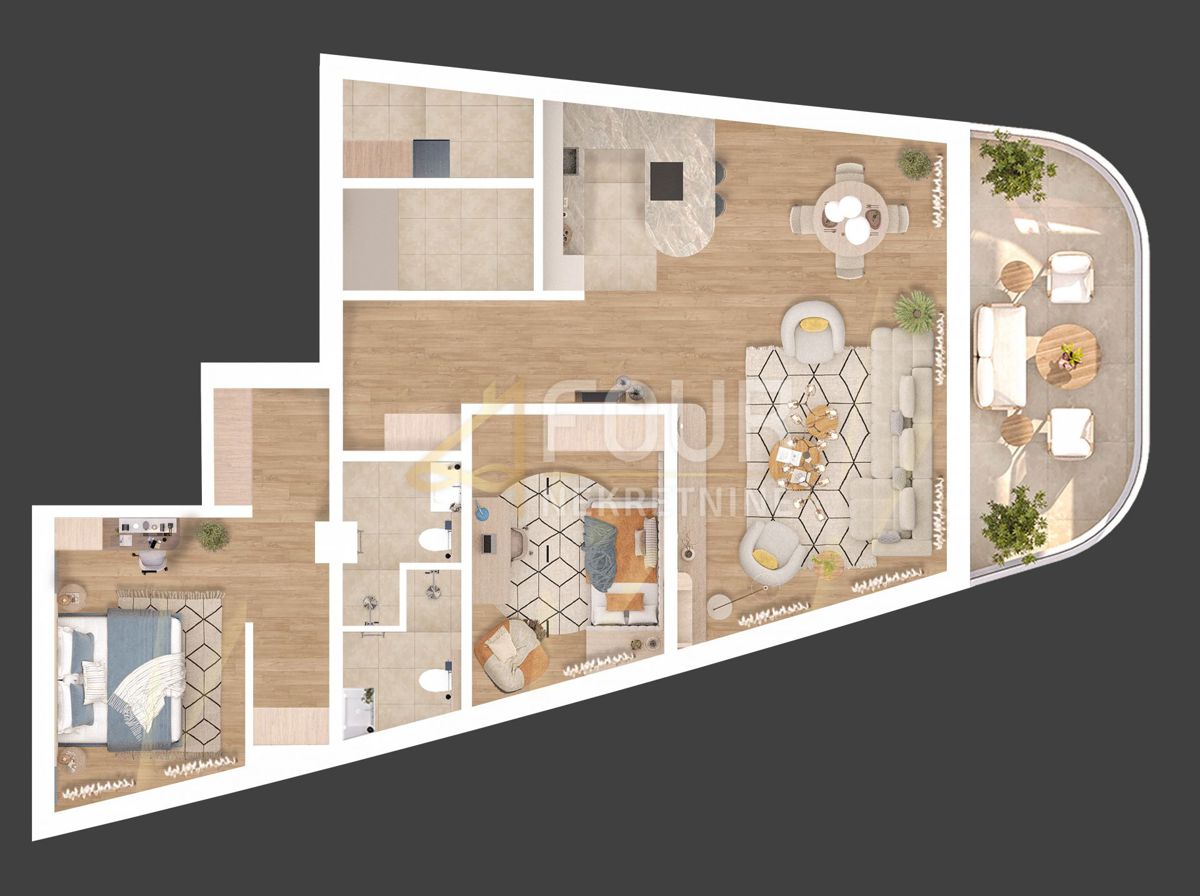 Kantrida, Rijeka, 100,87m2