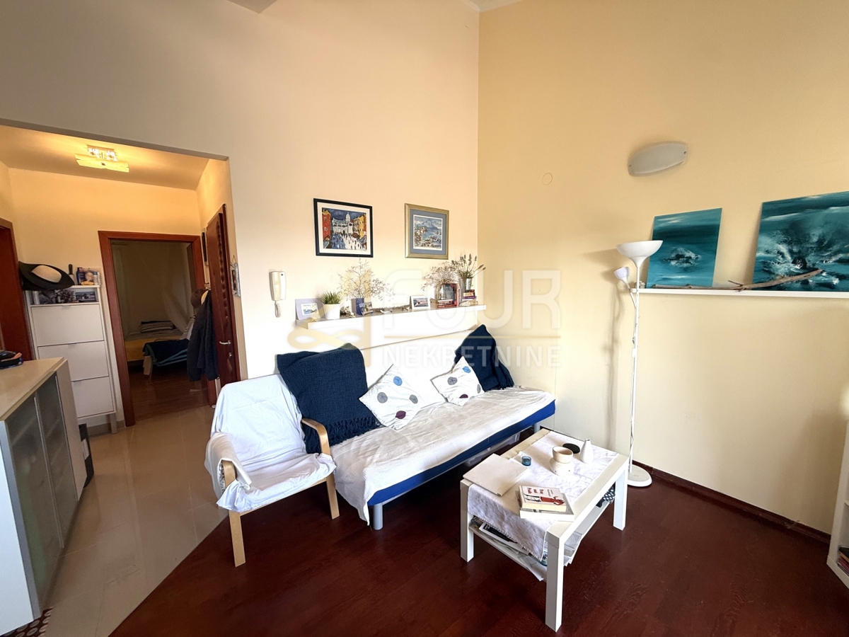 Isola di Krk, Šilo, monolocale più soggiorno, 45m2, balcone, vista mare