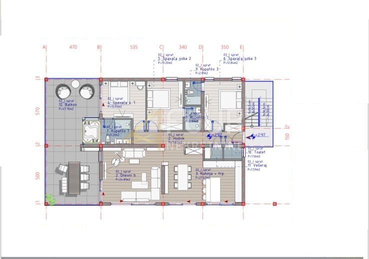 Ika, Opatija - Okolica, 733m2