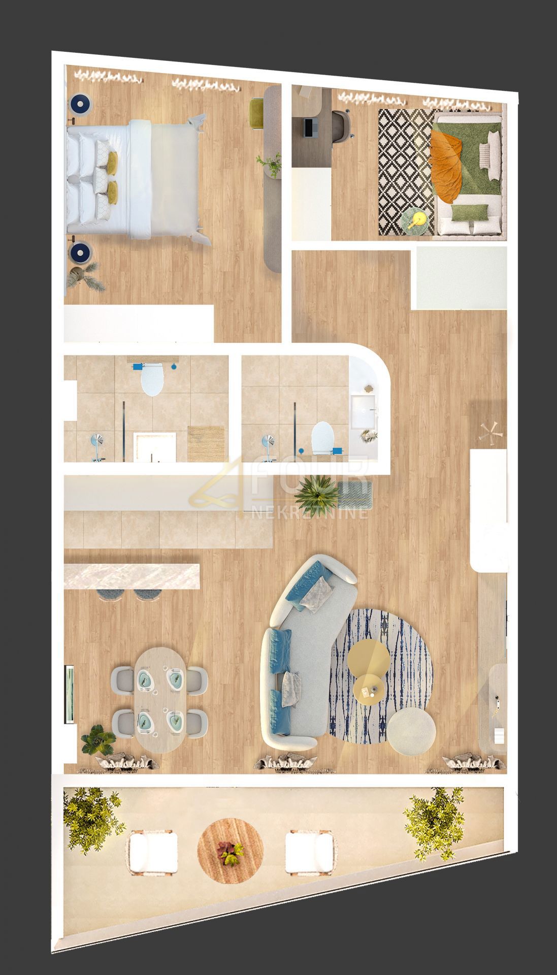 Kantrida, Rijeka, 91,39m2