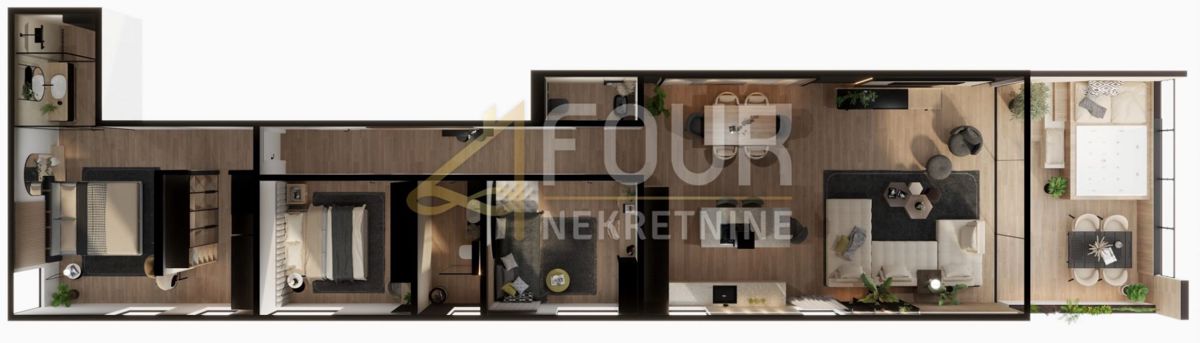 Volosko, Opatija, 128,32m2