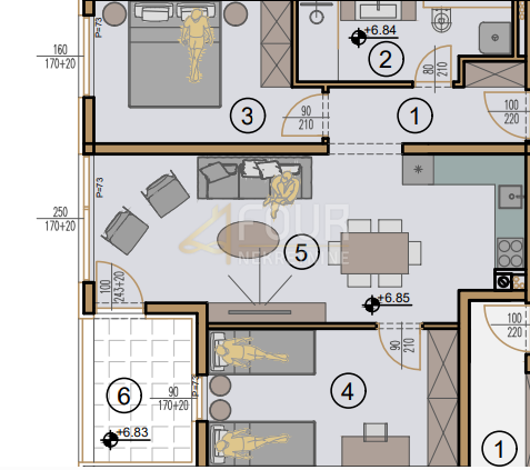 Srdoči, Rijeka, 69,22m2