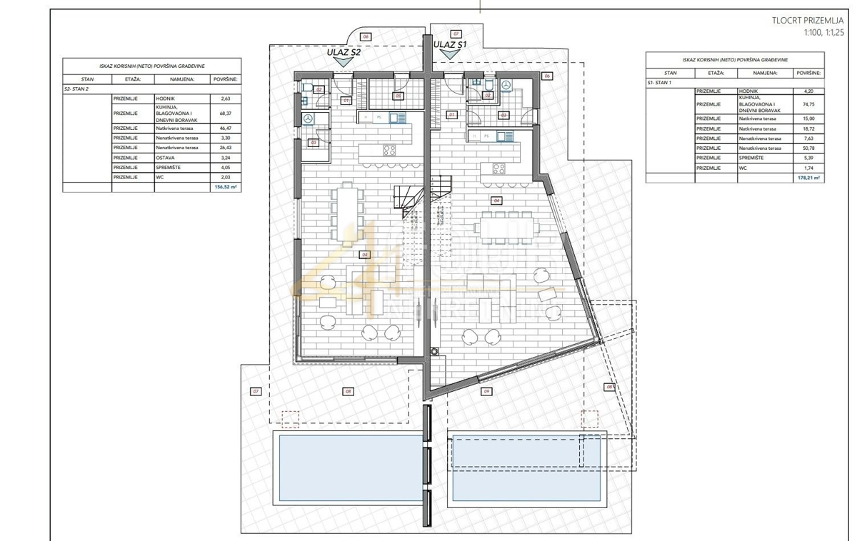 Njivice, Omišalj, 161,50m2