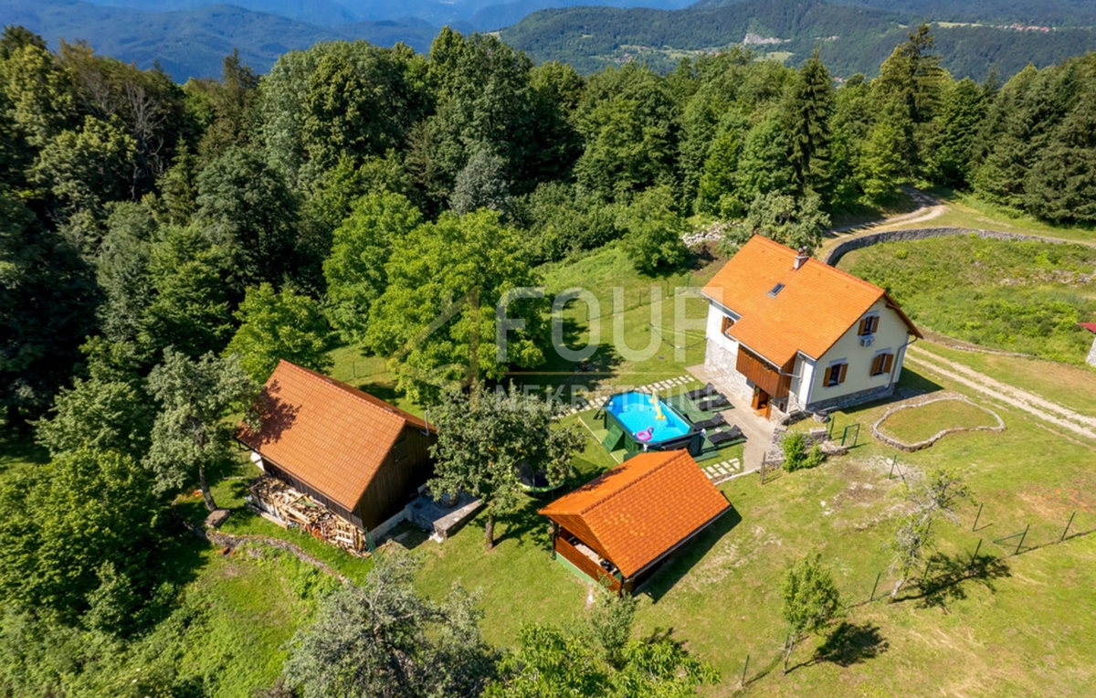 Gorski Kotar, Brod Moravice, casa con piscina - SOLO DA NOI!