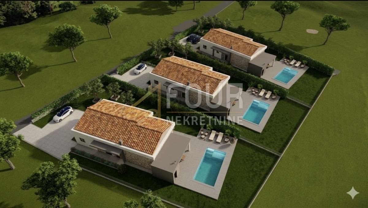Istria, Barban - zone circostanti, terreno edificabile, 1.077m2