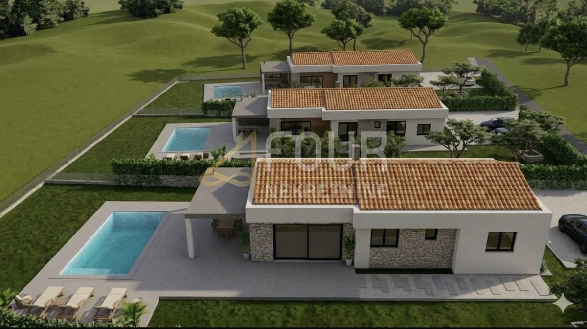 Istria, Barban - zone circostanti, terreno edificabile, 1.077m2