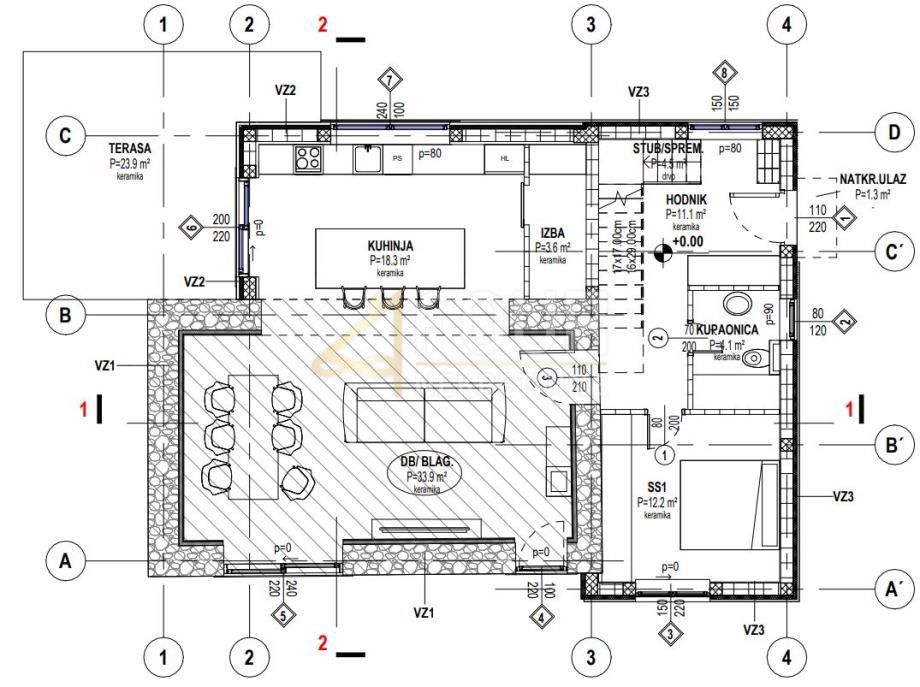 Svetvinčenat, 111m2