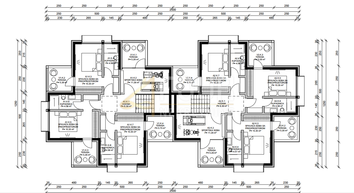 Županići, Sveta Nedelja, 162,12m2