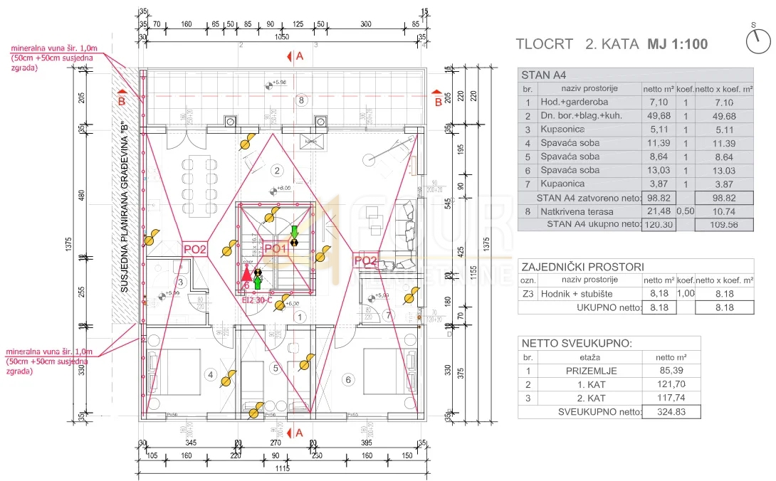 Štinjan, Pula, 109,56m2