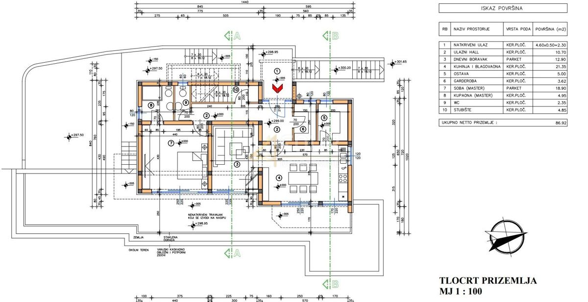 Mošćenice, Mošćenička Draga, 903m2
