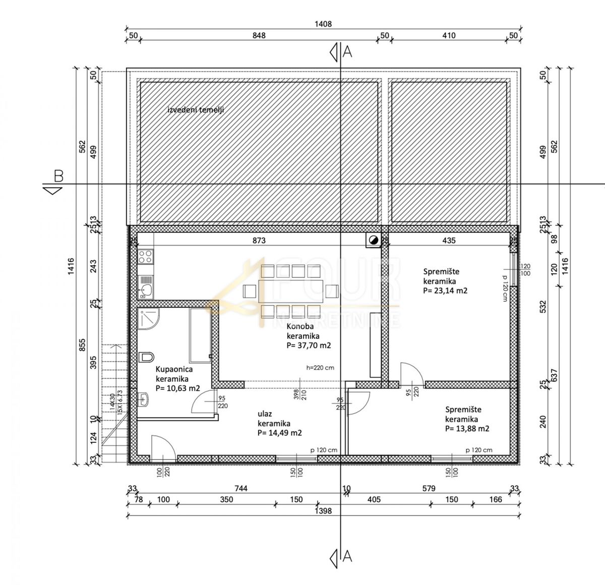 Gračišće, 303,28m2