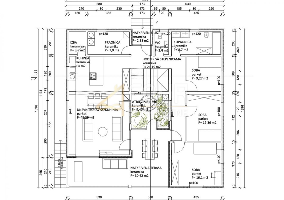 Gračišće, 303,28m2