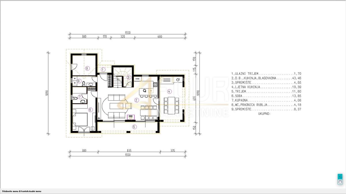 Malinska, Malinska-Dubašnica, 170m2