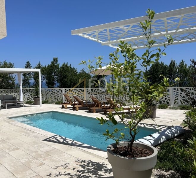 Istria, Labin, nuova costruzione, lussuosa villa con piscina,