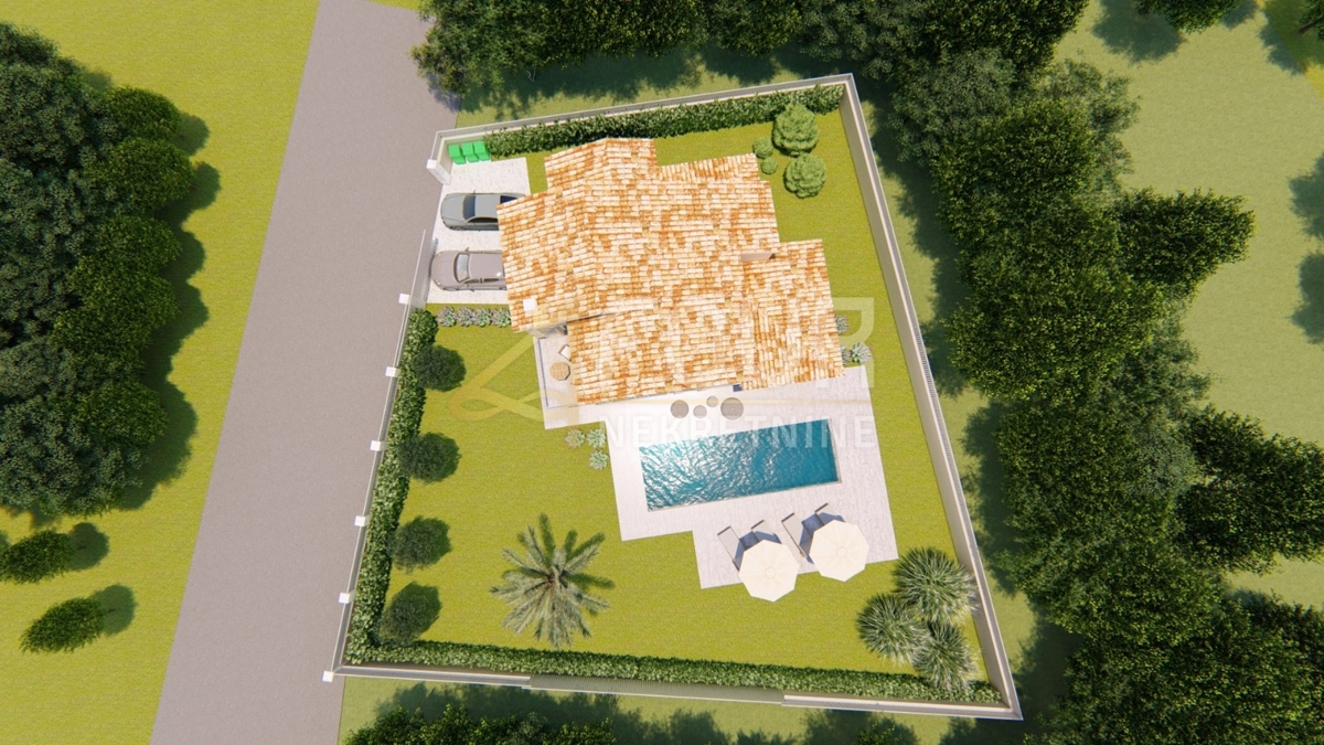 Istria, Tinjan, casa indipendente con piscina